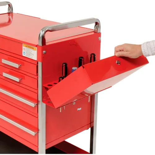 Sunex 5 store drawer tool cart