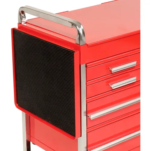 Sunex Professional 5 Drawer Service Cart - Red 8045