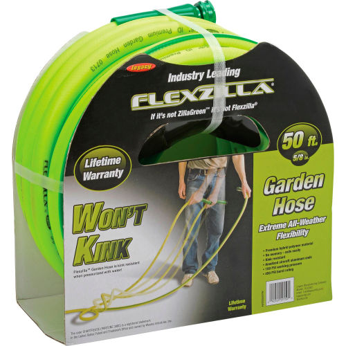 Legacy™ Flexzilla 5/8 X 50 Zillagreen Garden Hose W/ 3/4 Ght Ends