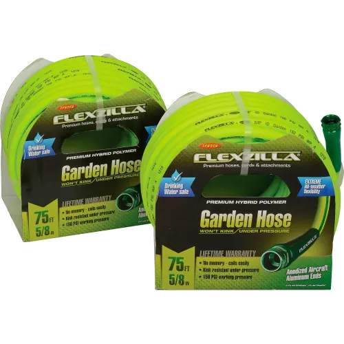 Legacy™ Flexzilla Zillagreen Garden Hose W/ 3/4 GHT Fittings, 5/8