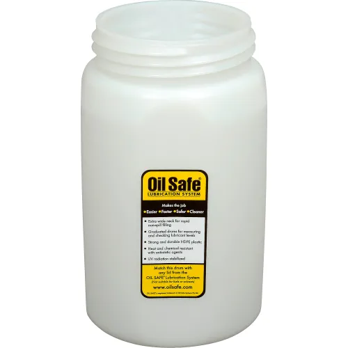 Couvercle OILSAFE 100101 - Noir - Pour Fûts 3, 5, 10 Litres - Neuf (surplus Projet)