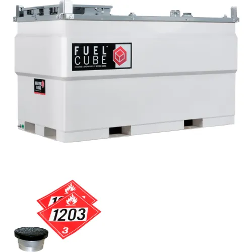 Western Global 528 Gallon FuelCube Gasoline Stationary Fuel Storage