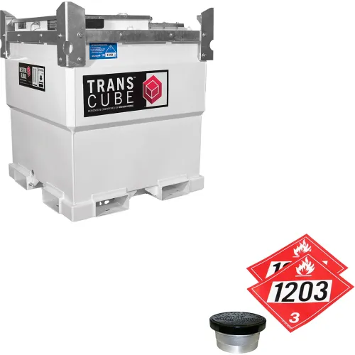 Western Global 251 Gallon TransCube Gasoline Transportable Fuel Storage