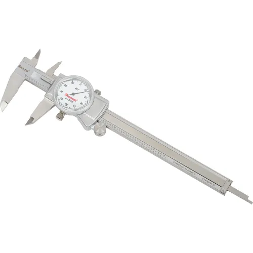 Starrett 32026 06" Dial Caliper W/White Dial