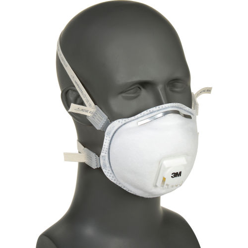 3M™ 8212 N95 Disposable Particulate Welding Respirator, w/Faceseal, 10/Box