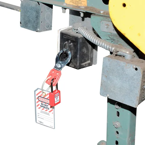 Master Lock Steel Lockout Hasp