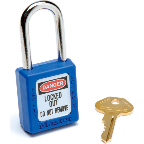 Master LockĀ® Safety Padlock, Zenex Blue