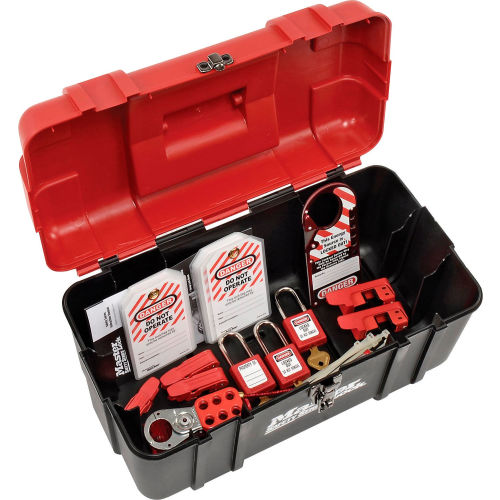 Master Lock Personal Lockout Kit, Electrical, Keyed Alike