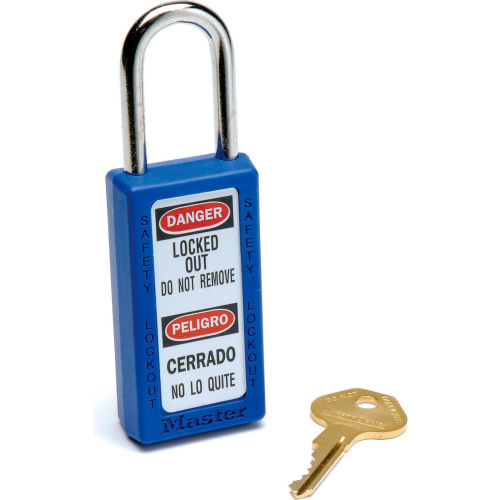 Master Lock® Safety Padlock, Zenex Blue