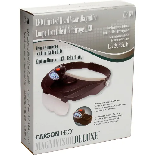 Carson Optical Magnivisor Magnifying Head-Visor