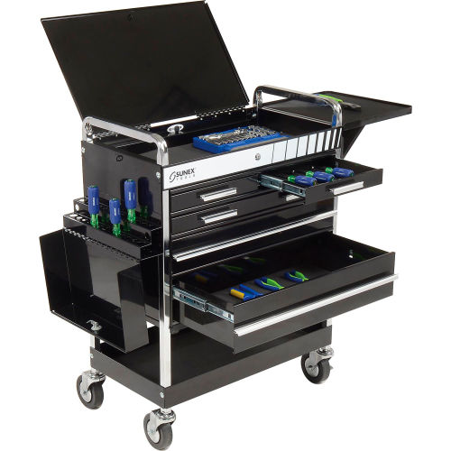 Sunex Tools 8045BK 27 in. Professional 5 Drawer Black Tool