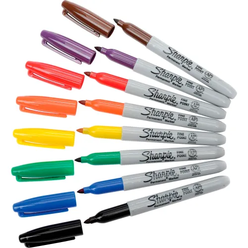 Sharpie Fine Point Marker Set - Assorted Colors, Set of 12