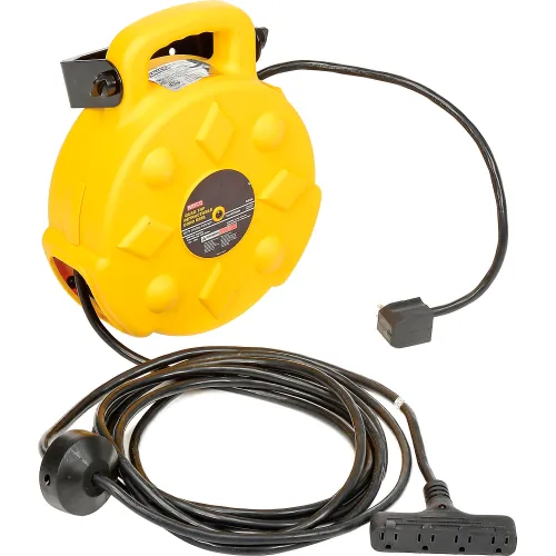 Retractable Reel In Electrical Extension Cords for sale