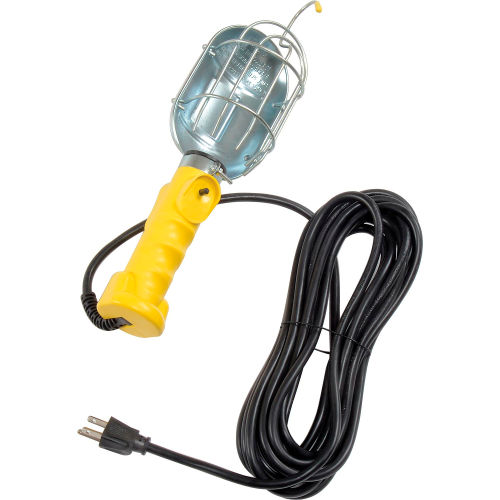 Bayco® Standard Trouble Light Sl-425, 25'L Cord, 18/3 Ga, Yellow