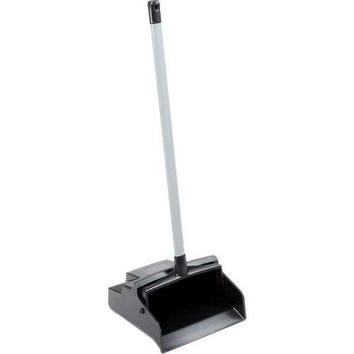 Impact® Lobbymaster® Plastic Lobby Dust Pan - Black, 2600 - Pkg Qty 6