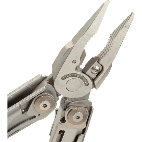 Leatherman Surge Stainless Steel Full Size Multitool | Closed Length: 11.5  cm | 21 In 1 Functional Tools with Nylon Sheath | Weight: 335 g | 25 years
