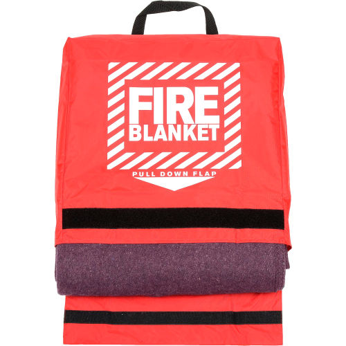 Pac-Kit Woolen Fire Blanket in Nylon Pouch, 21-650