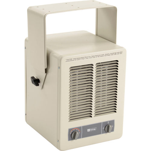 King Pic-A-Watt® Unit Heater KBP1230, 2850W Max, 120V, 1 Phase, Almond
																			