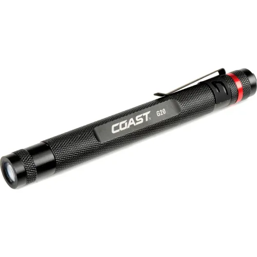 20767 - Coast Polysteel Black LED Flashlight 600 Lumens 015286207678
