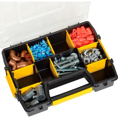 Stanley SoftMaster 12-Compartment Small Parts Light Organizer STST14021 -  The Home Depot