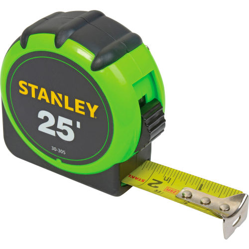 Stanley 30-305 1in x 25ft High-Visibility Tape Rule
																			