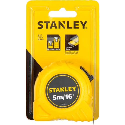 Stanley pocket tape 5M/16FT 0 30 496