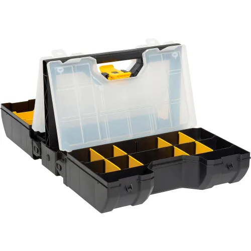 Stanley® STST17700 3-In-1 Hand Carry Tool Organizer, 12 in H x 16-13/16 in  W x 9-1/8 in D, Plastic