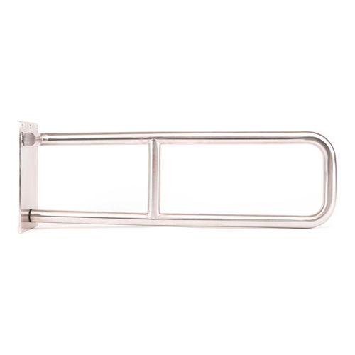 CSI Bathware 29" Flip Down, Swing Up Grab Bar, Stainless Steel, Satin - BAR-FB29-125-SA