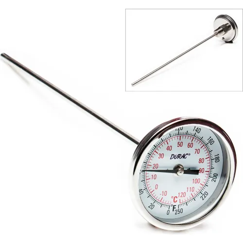 H-B Instrument Durac Bi-Metallic Dial Thermometers:Thermometers and  Temperature