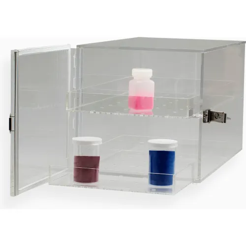 Bel-Art Clear Acrylic Desiccator Cabinet, 0.21 cu. ft.