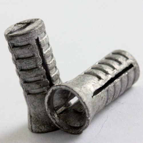 Wood Screw Anchor 1014 x 3/4" Lead Alloy Plain Pkg of 100