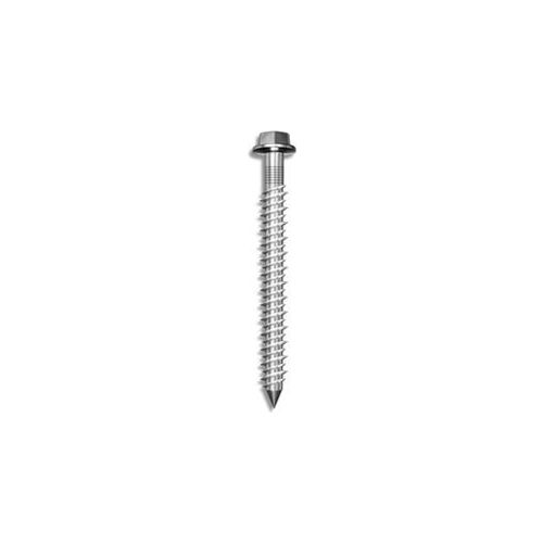 Tapking Concrete Screw Anchor - 1/4" x 2-1/4" - Phillips Flat Head - Steel - 100 Pk - BBI 660280