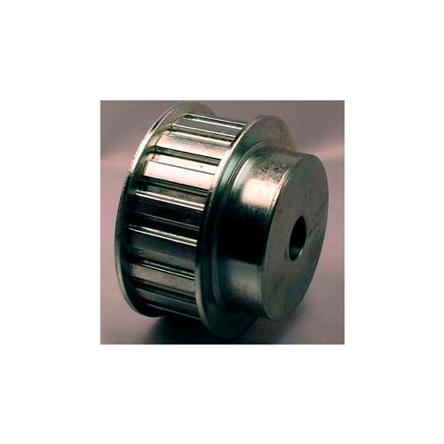 17 Tooth Timing Pulley, (H) 1/2&quot; Pitch, Clear Zinc Plated Steel, 17h100-6fs7 - Min Qty 3