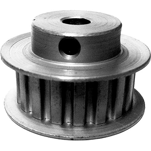 18 Tooth Timing Pulley, (Xl) 1/5&quot; Pitch, Clear Anodized Aluminum, 18xl037-6fa3 - Min Qty 8