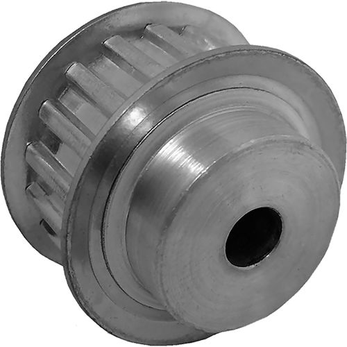 Powerhouse 21T5/18-2 Aluminum 18 Tooth Plain Bore Timing Belt Pulley - Pkg Qty 5