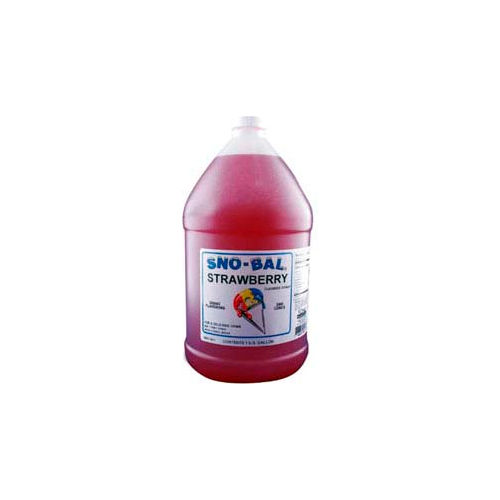 Snow Cone Syrups Strawberry Pkg Qty 4