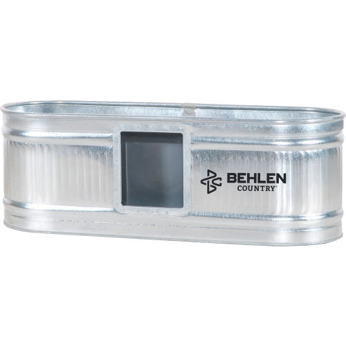 Galvanized Hog Waterer, 2' x 2' x 6'