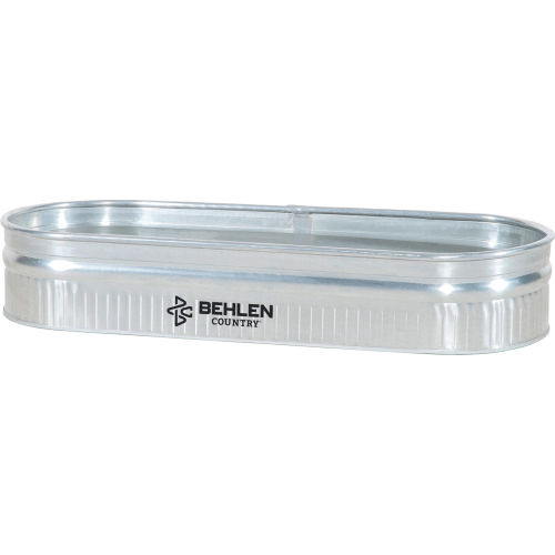 Steel Stock Tank 50130218 Shallow Round End Approximately 70 Gallon