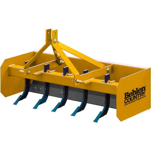 6' Heavy Duty Box Blade Tractor Attachment 80111110 6 Shank Category 1