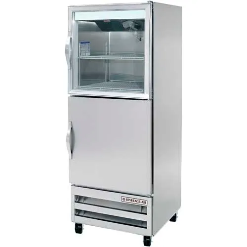 Beverage Air® Reach In, Pass-Thru Refrigerator 18 Cu. Ft. Stainless Steel
