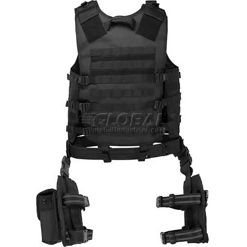 Tactical Vest Durable Mesh Vest with Detachable Belt & Holster for  Subcompact/Compact/Standard Pistol