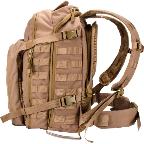 Loaded gear outlet backpack