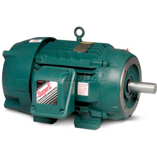 Baldor-Reliance Severe Duty Motor, CECP4108T, 3 PH, 30 HP, 230/460 V, 3520 RPM, TEFC, 286TSC Frame