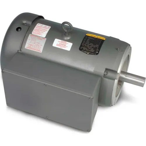 Worldwide Electric 5 HP 3 Phase Electric Motor C-Face 1800 RPM 184TC TEFC 230/460 Volt Severe Duty