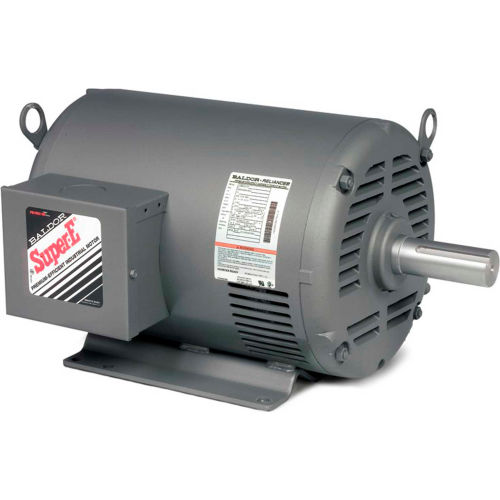 Baldor-Reliance HVAC Motor, EHM3157T-8, 3 PH, 2 HP, 200 V, 1750 RPM, OPSB, 145T Frame