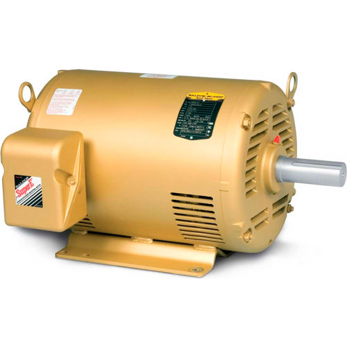 Baldor-Reliance HVAC Motor, EM3157T-G, 3 PH, 2 HP, 230/460 V, 1750 RPM, OPSB, 145T Frame