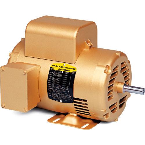 Baldor-Reliance VEL11301 .33HP 56C Frame 1800RPM 115/230V ODP, C-Face Footless, Premium Efficiency