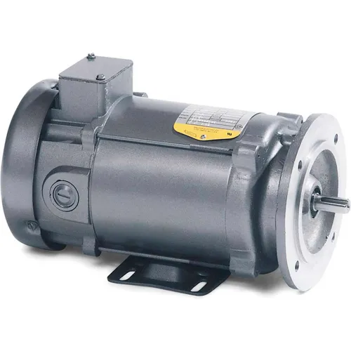 Baldor-Reliance DC Metric Motor, VP3411-14, 0.25 HP, 1750 RPM, TEFC, D71C  Frame