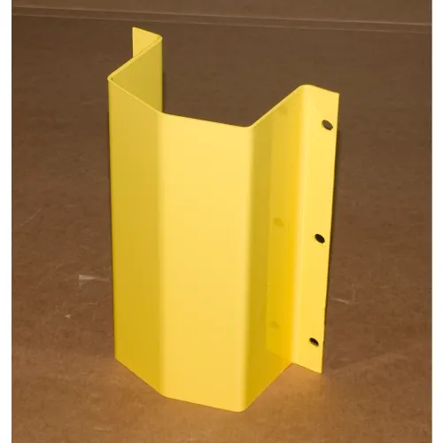 Bluff® WallMounted Pipe Guard 46" Tall, Safety Yellow, Protects 4" Pipe