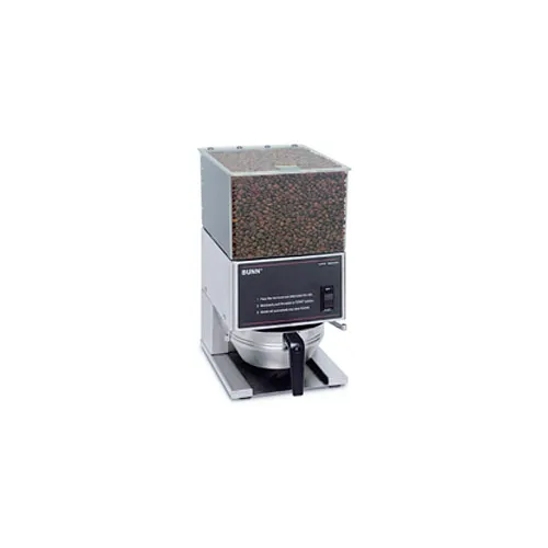 Bunn 20580.0001 LPG Low Profile 6 lb. Single Hopper Grinder - 120V